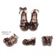 Sheep Puff Chocolate Platform Shoes(Limited Pre-Order/5 Colours/Full Payment Without Shipping)